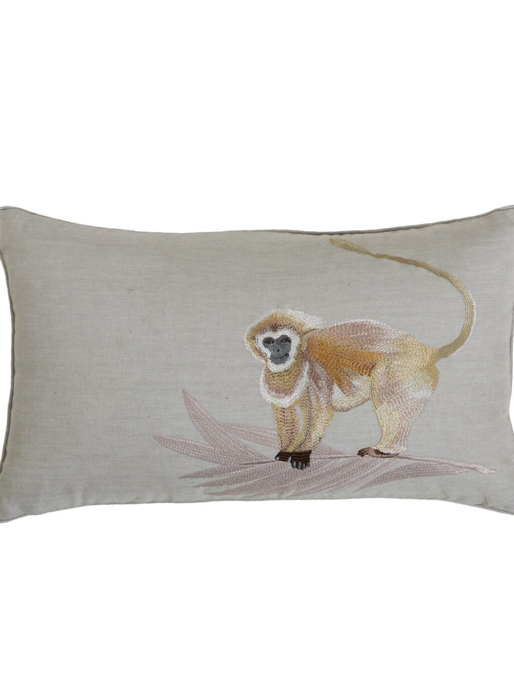 Sapajou Argent/Silver Cushion Cover