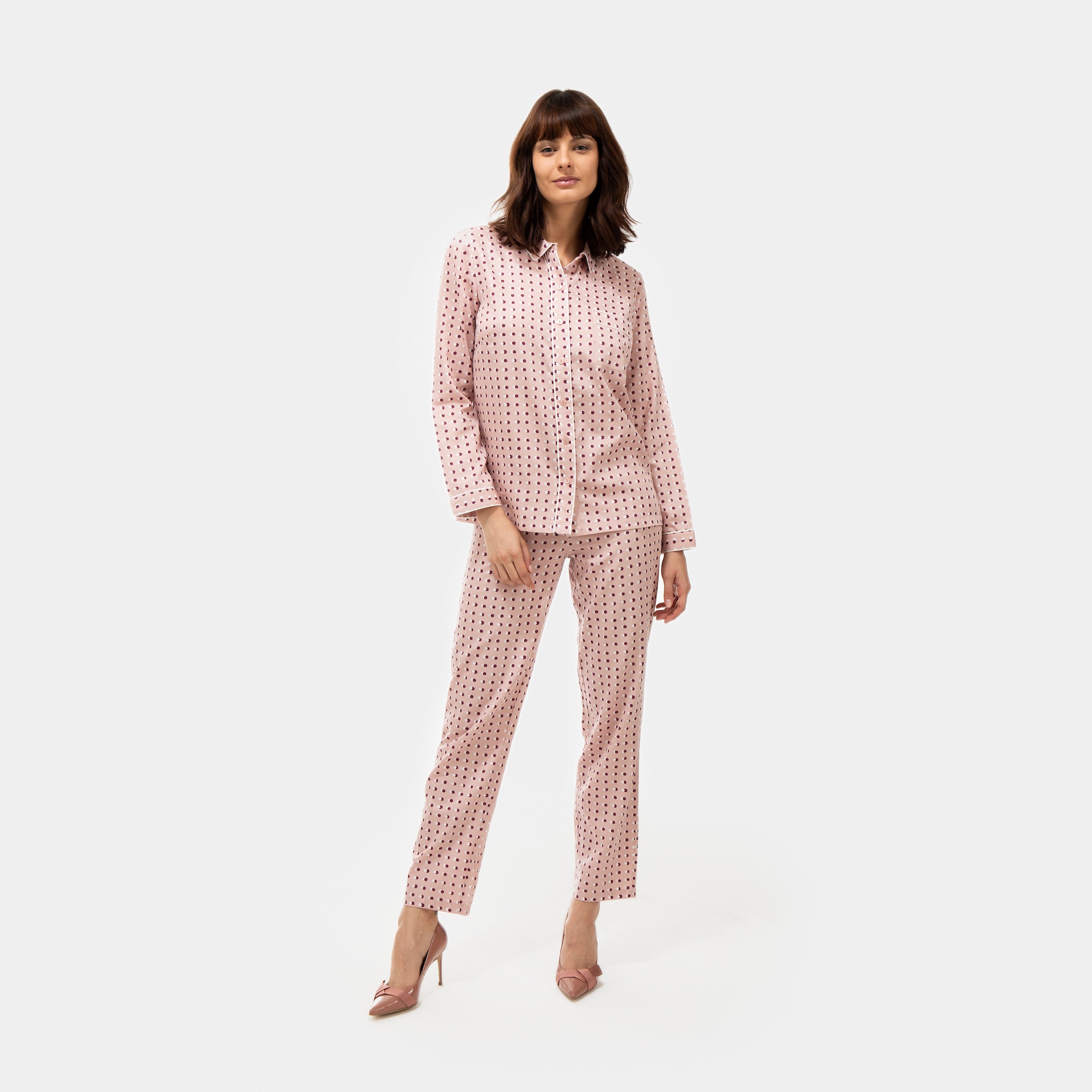 Women's Pyjamas (Woven) Rose