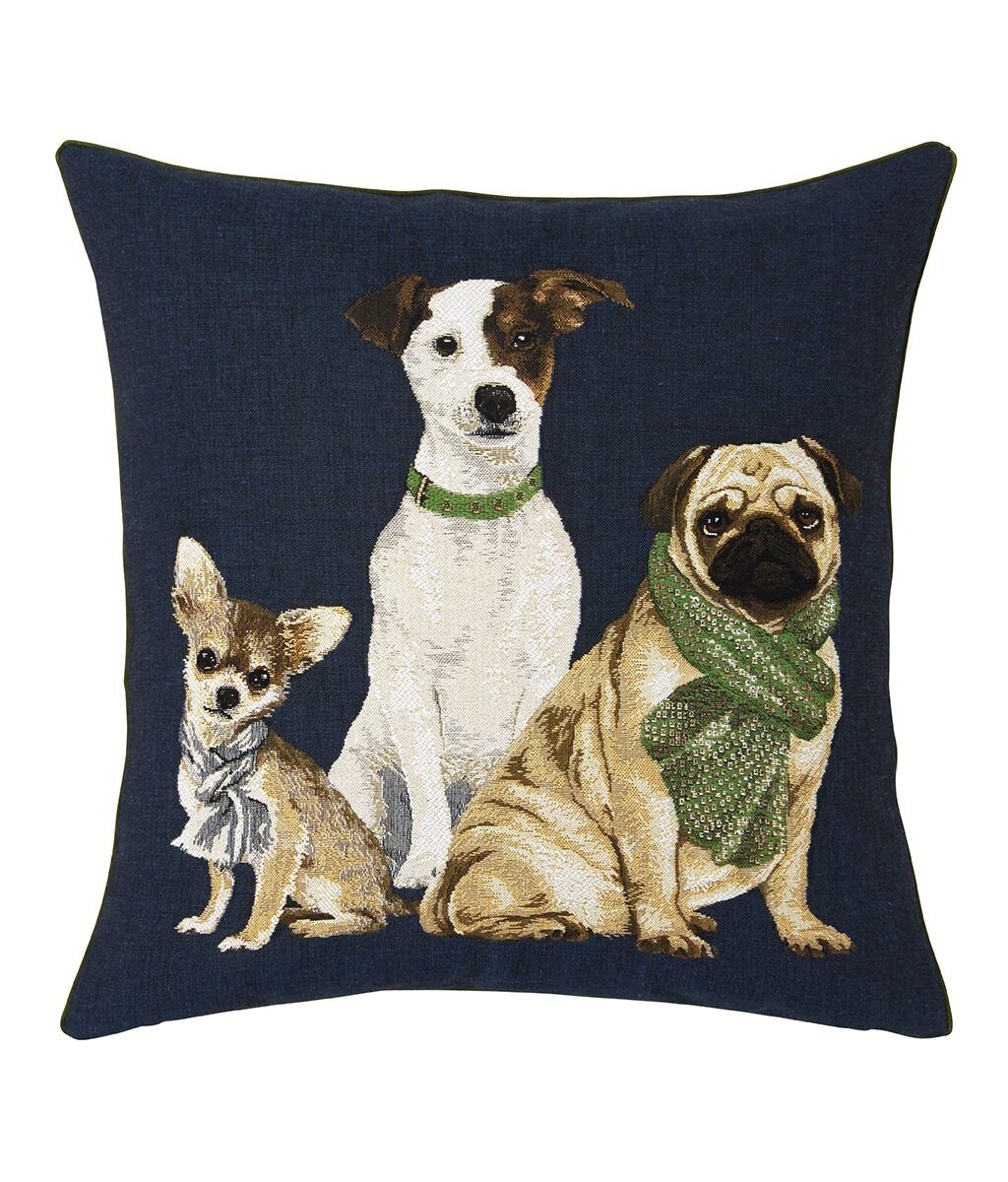 Tuilerie Navy Cushion Cover