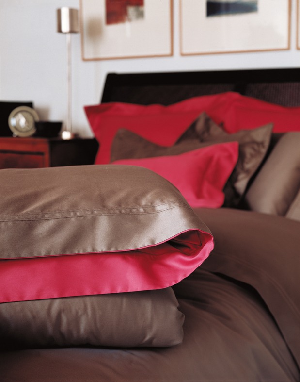 Triomphe Chocolate Brown Bedding Collection