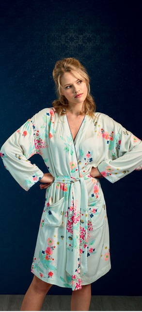 Kimono Court Boudoir Women's Robe