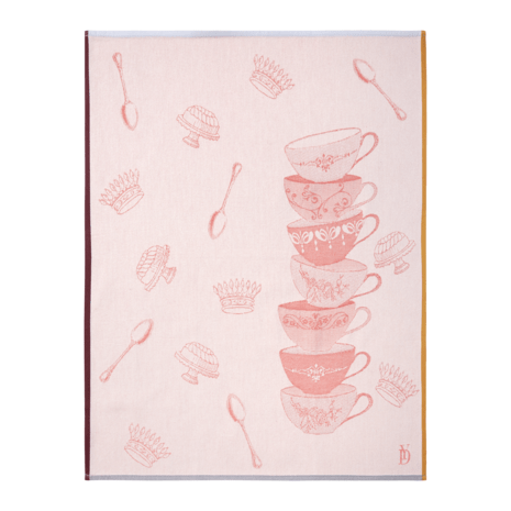 Sucrerie Creme Tea Towel