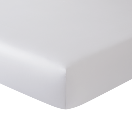Triomphe Silver Fitted Sheet