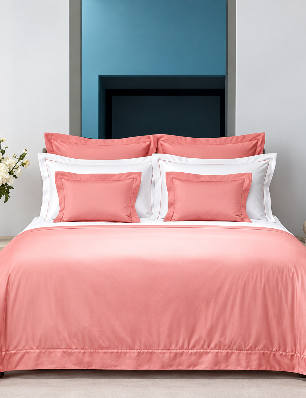 Triomphe Peach Bedding Collection