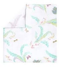 Evasion Mint Duvet Cover