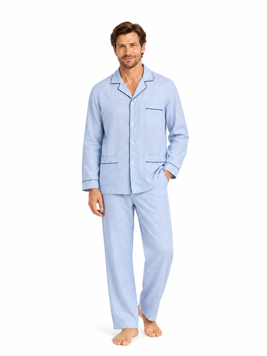 Mens linen pyjamas
