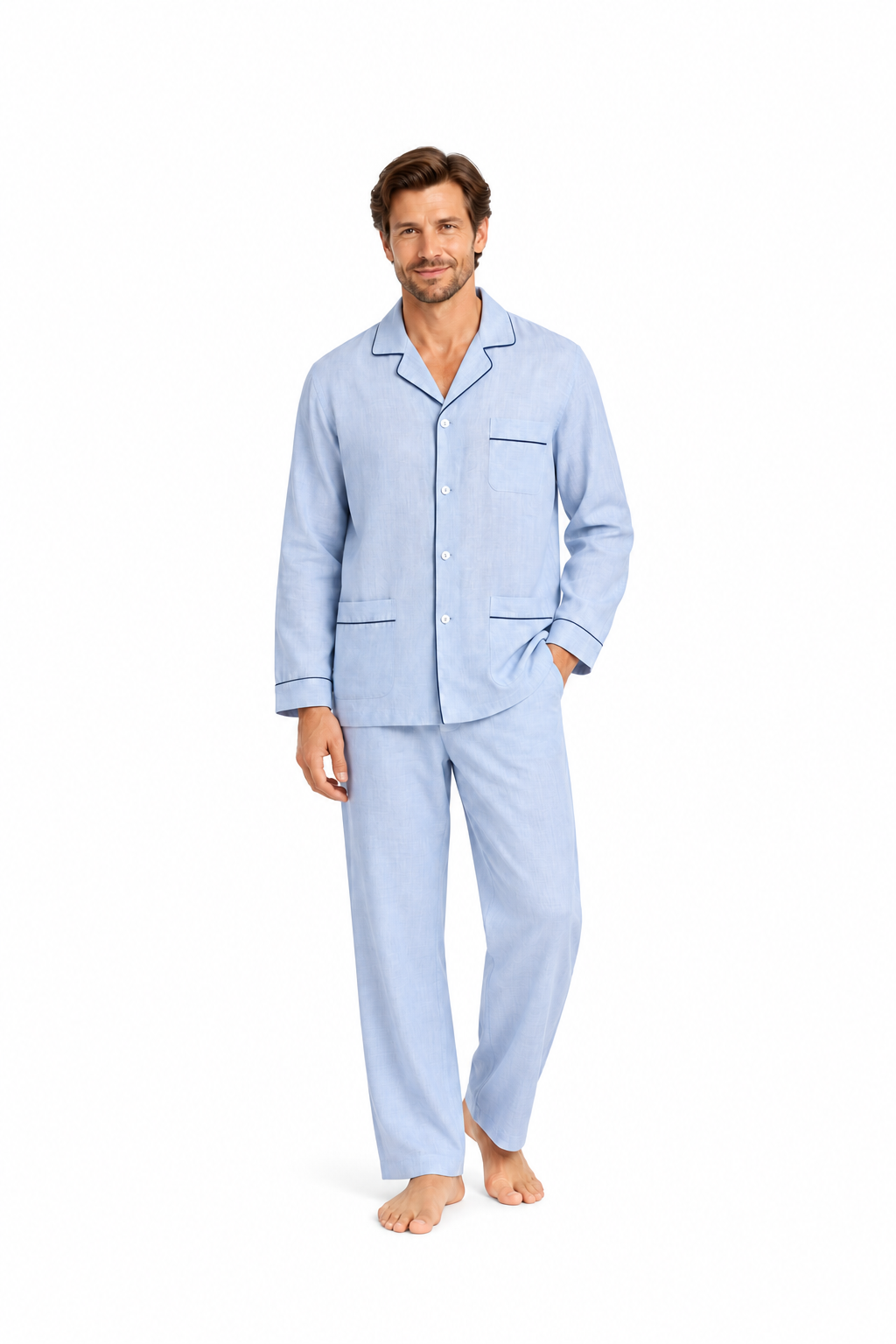 Mens linen pyjamas