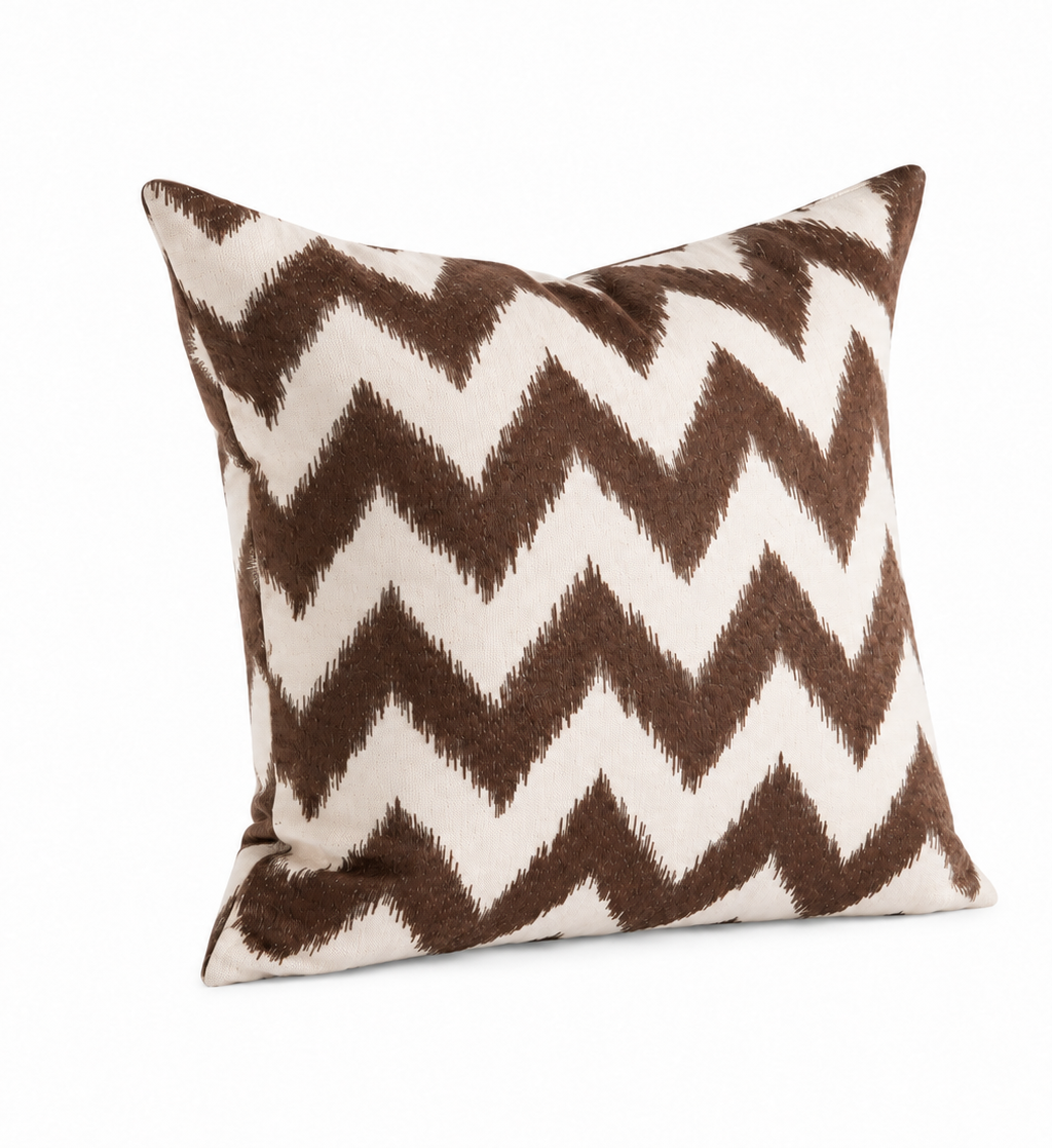 2026/10/31907.png Zig Zag Cushion cover khaki
